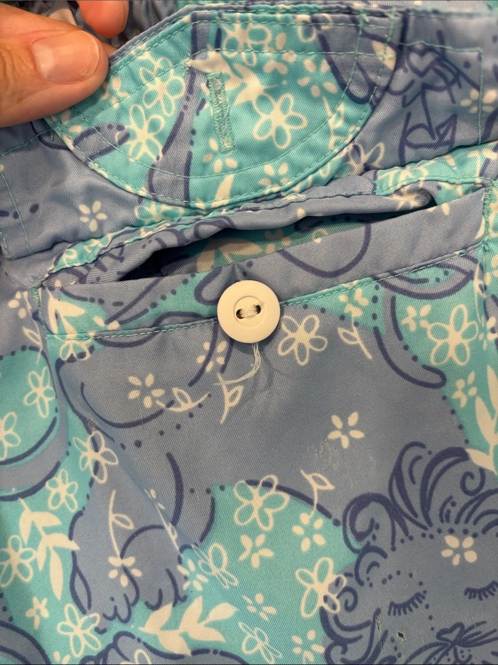 Lilly Pulitzer Print Swim Trunks